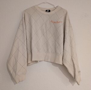 Nike Sportswear Quilted Fleece Sweatshirt